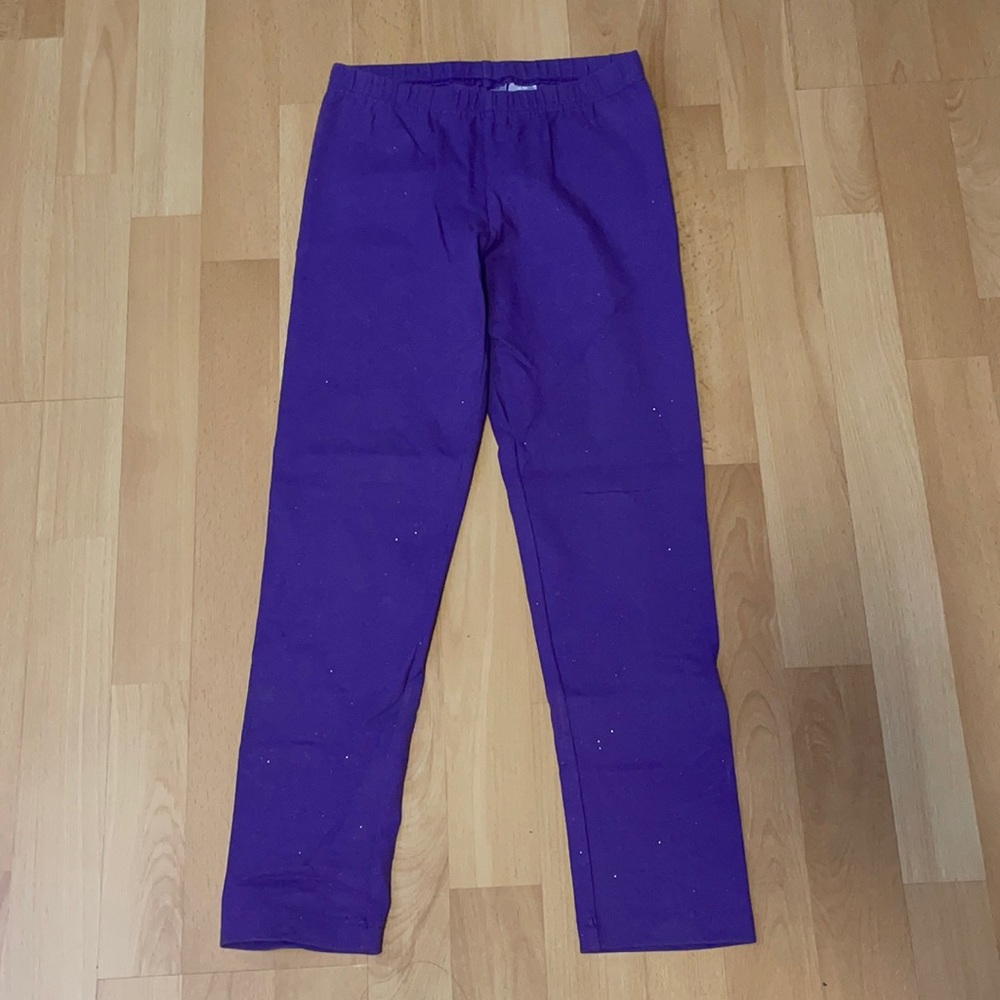 Shiny Purple Leggings